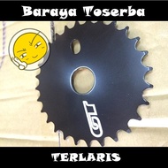 Crank BMX 28T GT Gear Piringan Gear Depan Hitam Sepeda MTB BMX SELI