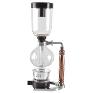 EWORLD JAPANESE STYLE SIPHON COFFEE MAKER VACUUM POT 3 CUPS - JF99 - SILVER !!