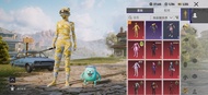 PUBG 黃色木乃伊 5lv升級槍 ！！！