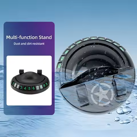 Multi-function Temporary Parking Number Plate Navigation Phone Holder For BMW G20 M3 M5 E90 E60 E46 