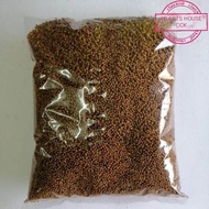 Makanan Ikan 1.5mm ke 2mm (Dedak Ikan) 1 kg Repack / Ikan Air Tawar