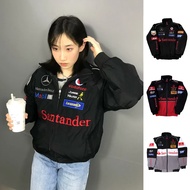 F1 Mercedes-Benz Racing Jacket Lelaki Bomber Jaket Malaysia Motorcycle Windbreaker Jeket Original