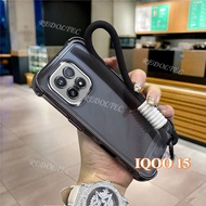 IQOO 15 Case Shockproof Transparent Casing With Lanyard 2025 New Design Camera Protecion Ultra Thin 