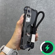 Suitable for vivo Y51 Y31 2020 Y51A Y53S 4G phone case magnetic charging phone case four corner anti