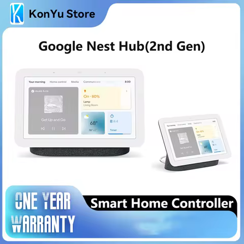 Genuine Google NEST HUB/GOOGLE NEST HUB (2ND GEN) Smart Home Controller Google Assistant with Warran