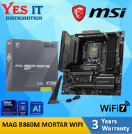 MAG B860M MORTAR WIFI ( LGA 1851 / DDR5 /WIFI 7 ) +ADD Intel Core Ultra 5 225/225F/235/245K/245KF/U7