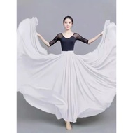 Dance Skirt Dance Performance Costume 720 Degree Double Layer Large Swing Skirt Classical Dance Skir