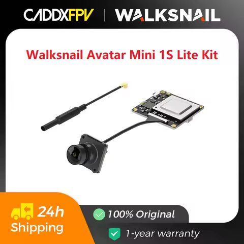 Walksnail Avatar Mini 1S Lite FPV Kit V3 3.1-13V 1080P 60fps VTX Built-in 8G Storage for Remote Cont