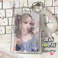 Taiwan Taiwan Ready Stock Ready Stock📢Transparent Transparent Glitter Acrylic Card Holder Push Card 
