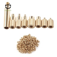 Heat Insert Nut Iron Tip Insert Internal Thread  M2-M8 Brass Hot Melt Insert Nut Insertion Kit with 