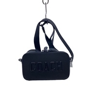 COACH CW540 Charter Slim Crossbody Cowhide BLK Solid Shoulder Bag Direct from Japan Secondhand