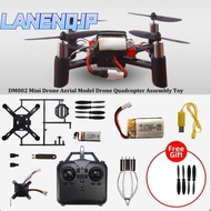 LANENQJP DM002 Drone Aerial Model, Aircraft Accessories Multistyles Drone Quadcopter Assembly Toy, M
