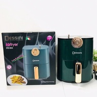 Dessini Air Fryer Green/Pink/Black