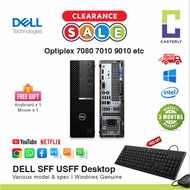 FREE KBM [R] Dell USFF SFF Desktops 3060 7010 7020 7040 5060 5070 Desktop PC micro Windows CPU