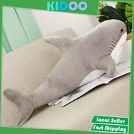 Kidoo Ikea BLAHAJ Big Shark 80cm 100cm 140cm Soft Toy Shark Bolster Hugging Birthday Gift Bantal pel