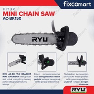 promo termurah ryu mini chain saw / adaptor gergaji mesin gerinda