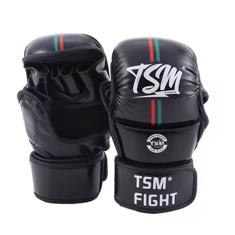 Professional MMA half - finger training gloves, half - finger sandbag gloves, Muay Thai training glo