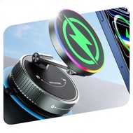 15W Wireless Car Charger MagSafe Phone Stand For Dashboard