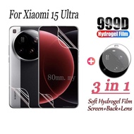 Xiaomi 15 Ultra Hydrogel Film for Xiaomi 15 Ultra 14 13 12 12S Ultra Pro Lite 12S 12X Mi 11 10 Pro U