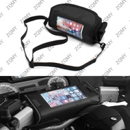 Motorcycle Handlebar Bag Phone Holder Storage Package For BMW R1200RT R1250RT K1600GTL R1100RT R1150