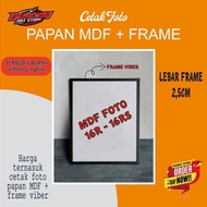Mdf Photo Printing + Viber Frame Size 16R and 16Rs