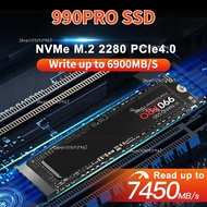 2023ใหม่ล่าสุด4TB 2TB M2 2280 SSD 990 PRO ดิสก์แบบแข็งภายใน PCIe Gen 4.0X4 NVMe 2.0สำหรับ PS5คอมพิวเตอร์เดสก์ท็อป100% ของแท้