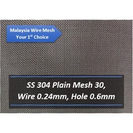 SS304 Stainless Steel Wire Mesh 30 Mosquitoes Netting/Insect Netting