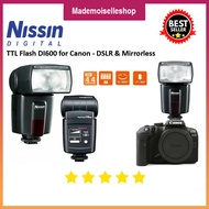Nissin Digital Japan TTL Flash DI600 for Canon DSLR &amp; Mirrorless Flash TTL Canon 70D 80D 90D 5DIV M50 RP R8