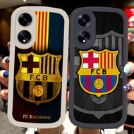J-22 FC Barcelona Soft Cover Case For OPPO A60 A58 A79 A38 A18 A78 A17 A17K 5G