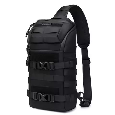 OZUKO Bicycle Bag Crossbody Bag Camping Riding Travel Rucksack Molle Tactical Bags Hiking Cycling Ou