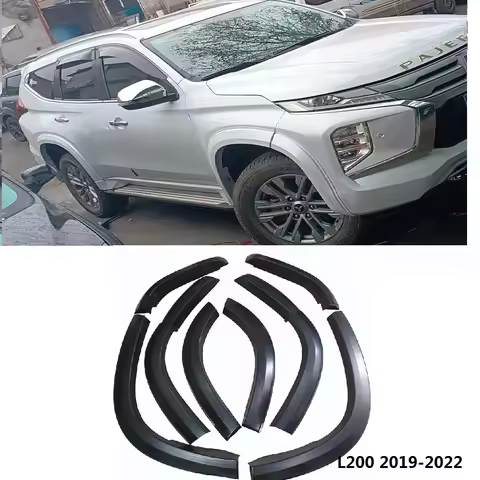 Exterior Auto Fender Flare Fit For Mistbishi Pajero Sports 2020 2021 2022 Mud Fenders Plate Cover Ac