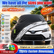 car cover outdoor protection All models selimut kereta car shade cover sun protection suv kain penut