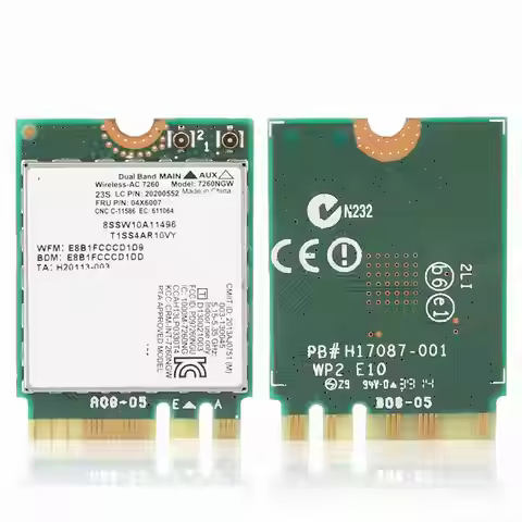 Network card for intel Dual Frequency Wireless Network Card for Intel 7260 AC 867Mbps Special for Le
