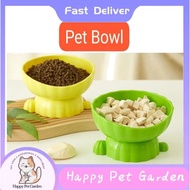 Pet Cactus Drinking Bowl Feeding Bowl Neck Protection Tilt Dog Food Bowl Pet Bowl Food Utensils Supp