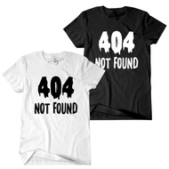 Men's 404 Not Found T-Shirt Unisex Short Sleeve 24sWanita