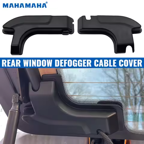 Rear Defogger Cable Cover For 18-24 Jeep Wrangler JL & 4xe Conceals Window Defroster Cables Decorati
