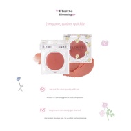 blusher palette blusher cream blusher powder FLORTTE Lip Mud Shrink Color Cheap Blush Cream