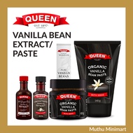 Queen | Organic Vanilla Bean Extract Vanilla Bean Paste Vanilla Extract Vanilla Bean Pods |  Vanila 