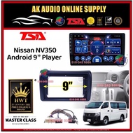 [ MTK 2+32GB ] TSA Nissan NV350 Android 9'' inch Car player Monitor