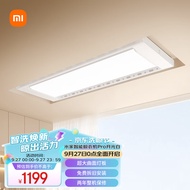 米家智能晾衣机Pro月光白电动晾衣架 超薄机身嵌入隐藏 遥控升降 小米