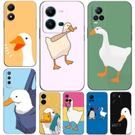 Case For Vivo V5 V5S V7 PLUS + V11i  V11 Pro Phone Back Cover Soft Black Tpu Goose and duck killing game