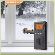 [joytownonline.sg] AM FM Stereo LCD Display Portable Radio Receiver AM FM Radio Small Digital Radio