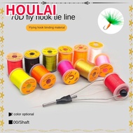 HOULAI Fly Fishing Line, Premium Salmon Fly Tying Thread line, Thread Spool Super Strong Bass Fishin