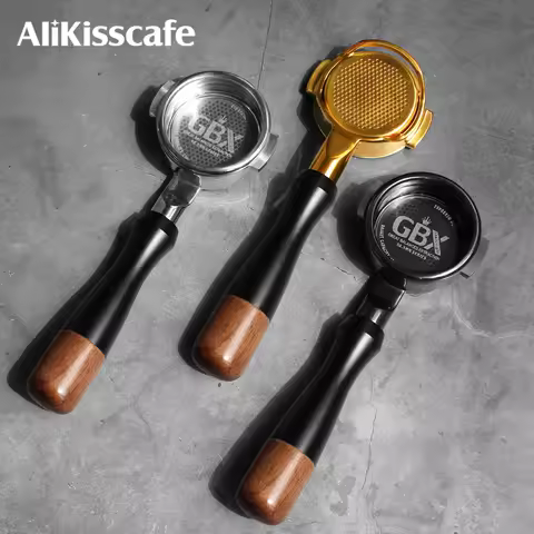 58MM Coffee Bottomless Portafilter Naked Precise Filter Basket for E61 Lelit Flair ECM Espresso Mach