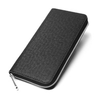 wallet woman long wallet woman Cross Pattern Long Zipper Men's Wallet