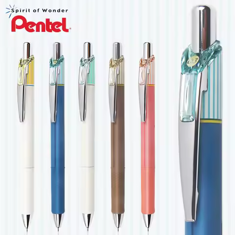 1Pcs PENTEL striped quick-drying gel pen 0.4mm / 0.5mm limited edition ENERGEL Kleina BLN75 student 