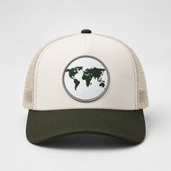 CrownX Globe Earth Patch Trucker Hat - Original