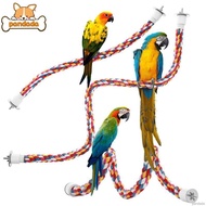 Colorful Bird Rope Perches Cage Accessories Perch Parrot Toys