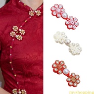 Ivy Chinese Traditional Button Sewing Decorative Pearls Cheongsam Embellishment