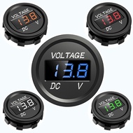 Car Voltmeter Motorcycle Modified Voltmeter Car LED DC Digital Display Voltmeter Head Measurement 6-